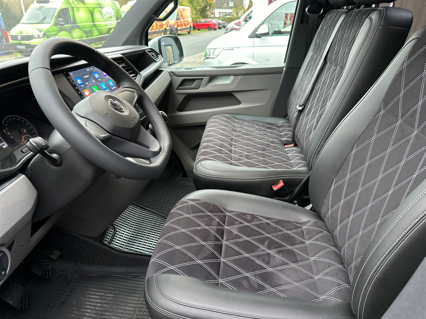 Volkswagen T6.1 Camper 2.0 TDI 110PS unfallfrei | Wohnmobil mit Navi, PDC, Rückfahrkamera | Campervan Umbau 5 Sitzer Leder