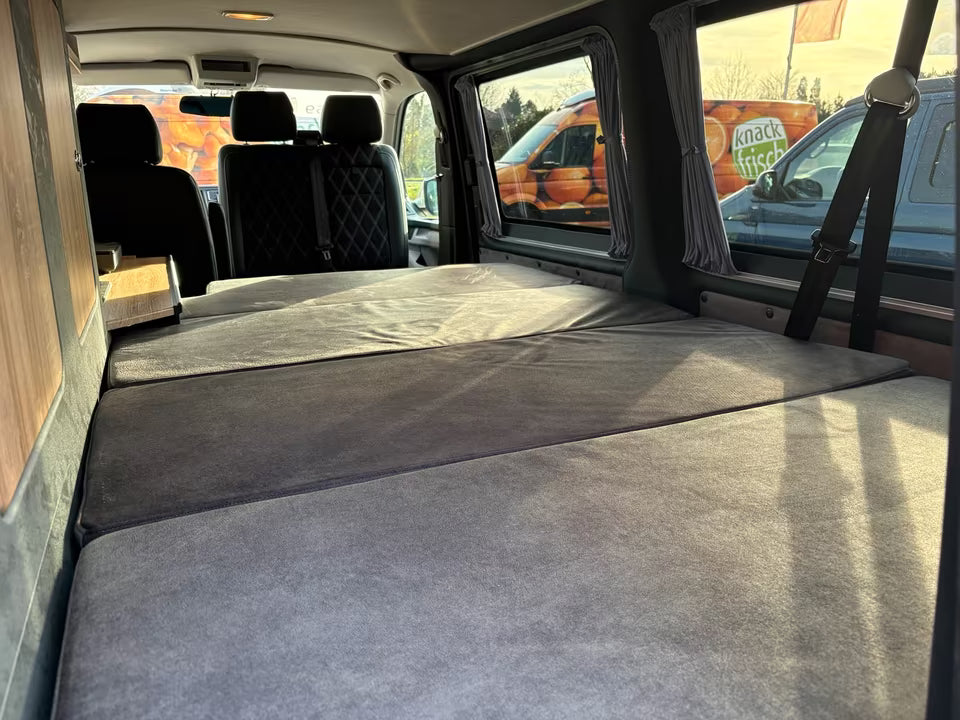 Volkswagen T6 Camper 2.0 TDI 114PS unfallfrei | Wohnmobil, PDC, Anhängerkupplung, Rückfahrkamera | Campervan Umbau 5 Sitzer VW