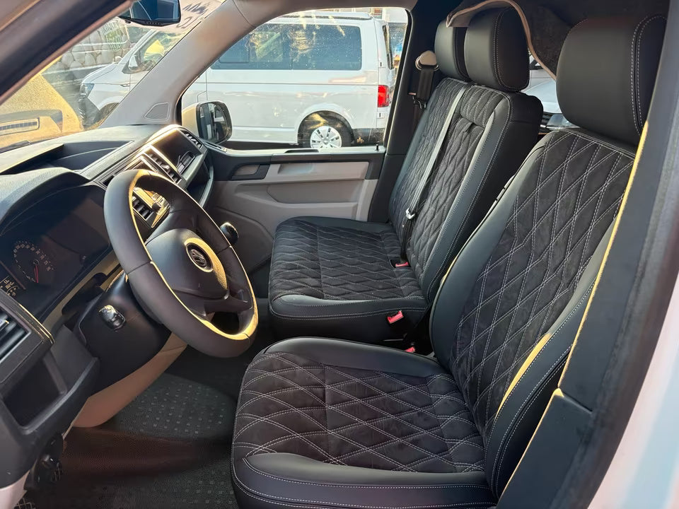 Volkswagen T6 Camper 2.0 TDI 114PS unfallfrei | Wohnmobil mit Hubdach Schlafdach, PDC, Anhängerkupplung, Rückfahrkamera | Campervan Umbau 5 Sitzer VW