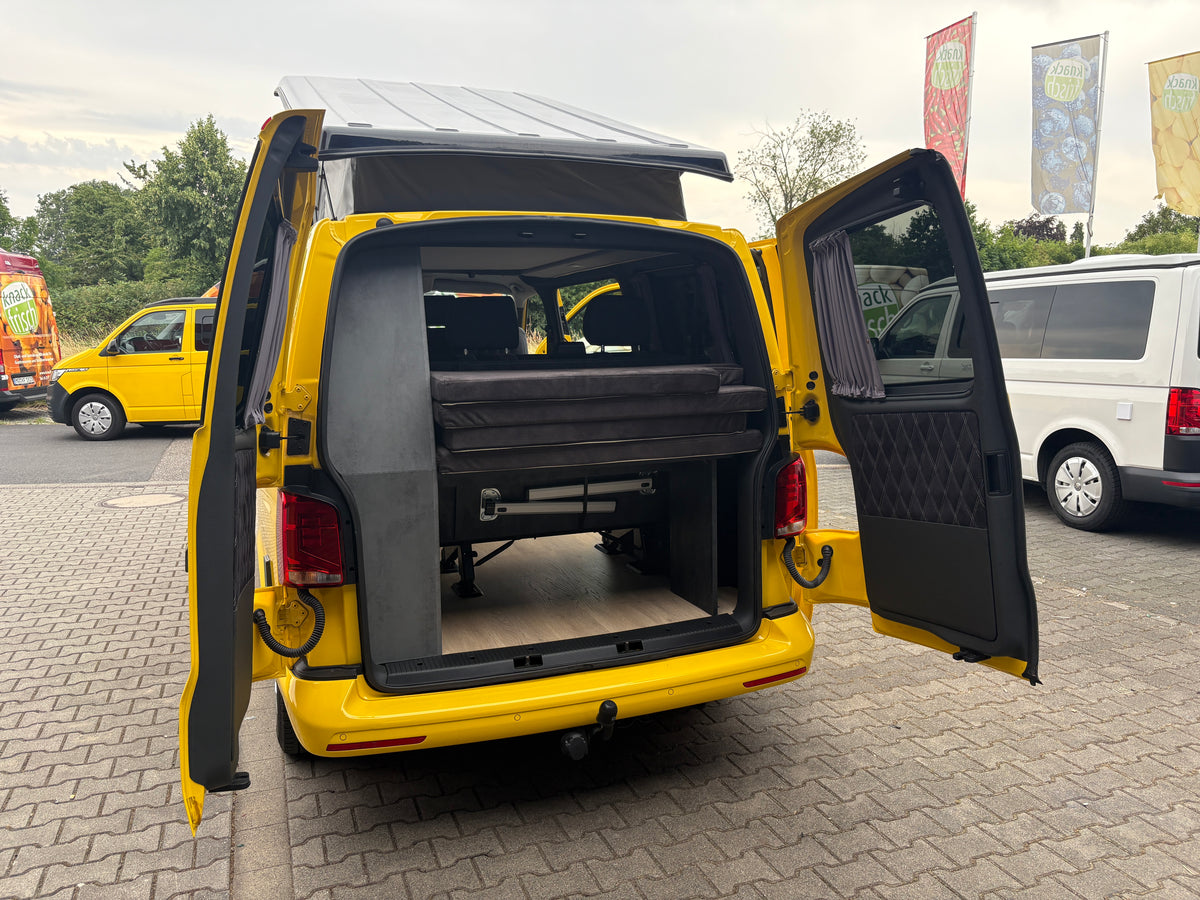 Volkswagen T6.1 Camper mit Aufstelldach, 2.0 TDI, 150 PS / 110KW, DSG | VW Bulli Wohnmobil Campervan Kastenwagen
