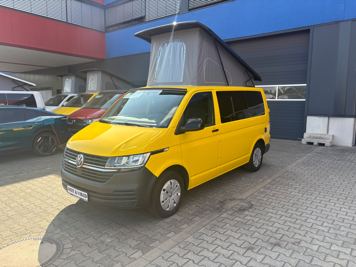 Volkswagen T6.1 Camper mit Aufstelldach, 2.0 TDI, 150 PS / 110KW, DSG | VW Bulli Wohnmobil Campervan Kastenwagen