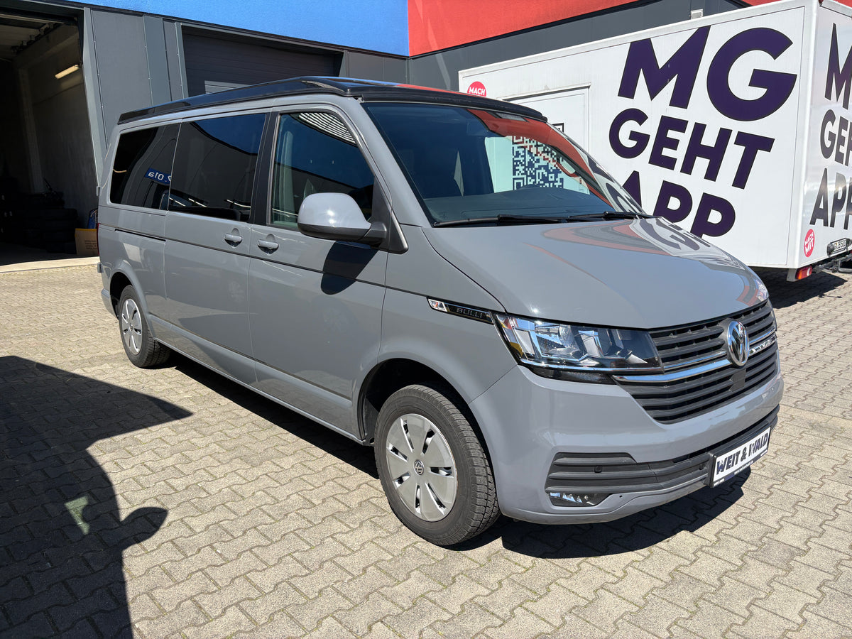 Volkswagen T6.1 Camper mit Aufstelldach & integriertem WC mit Kassettentoilette, 2.0 TDI, 150 PS / 110KW, Schalter - 6 Gang | VW Bulli Wohnmobil Campervan Kastenwagen