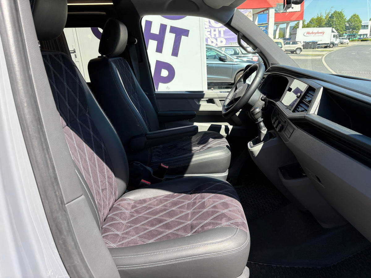 Volkswagen T6.1 Camper mit Aufstelldach & integriertem WC mit Kassettentoilette, 2.0 TDI, 150 PS / 110KW, Schalter - 6 Gang | VW Bulli Wohnmobil Campervan Kastenwagen
