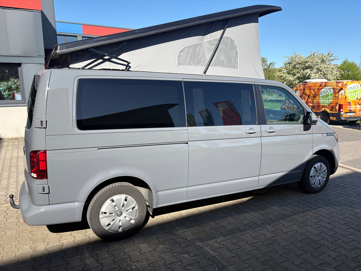 Volkswagen T6.1 Camper mit Aufstelldach & integriertem WC mit Kassettentoilette, 2.0 TDI, 150 PS / 110KW, Schalter - 6 Gang | VW Bulli Wohnmobil Campervan Kastenwagen