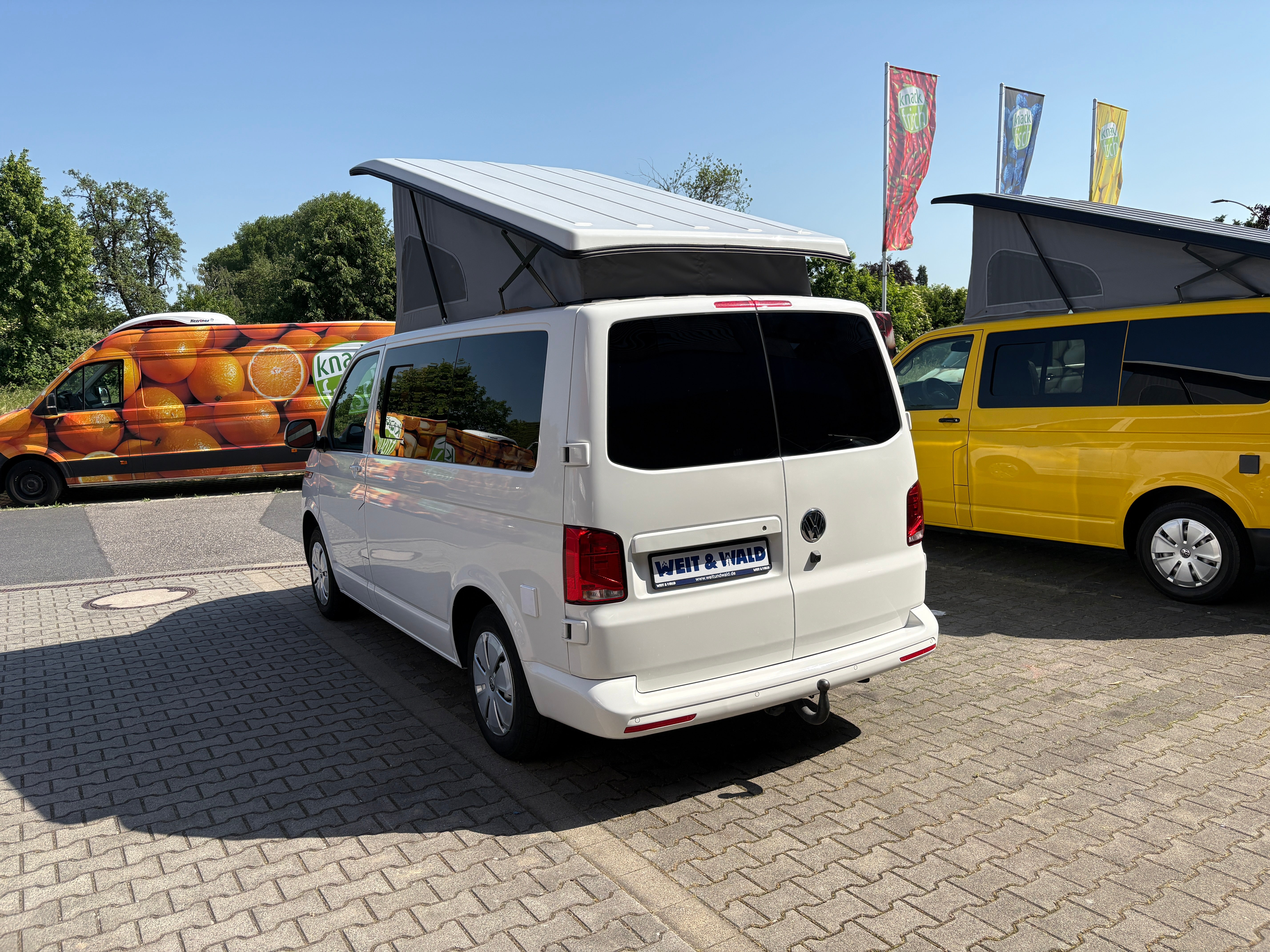 Volkswagen T6.1 Camper mit Aufstelldach, 2.0 TDI, 150 PS / 110KW, Schalter - 6 Gang | VW Bulli Wohnmobil Campervan Kastenwagen