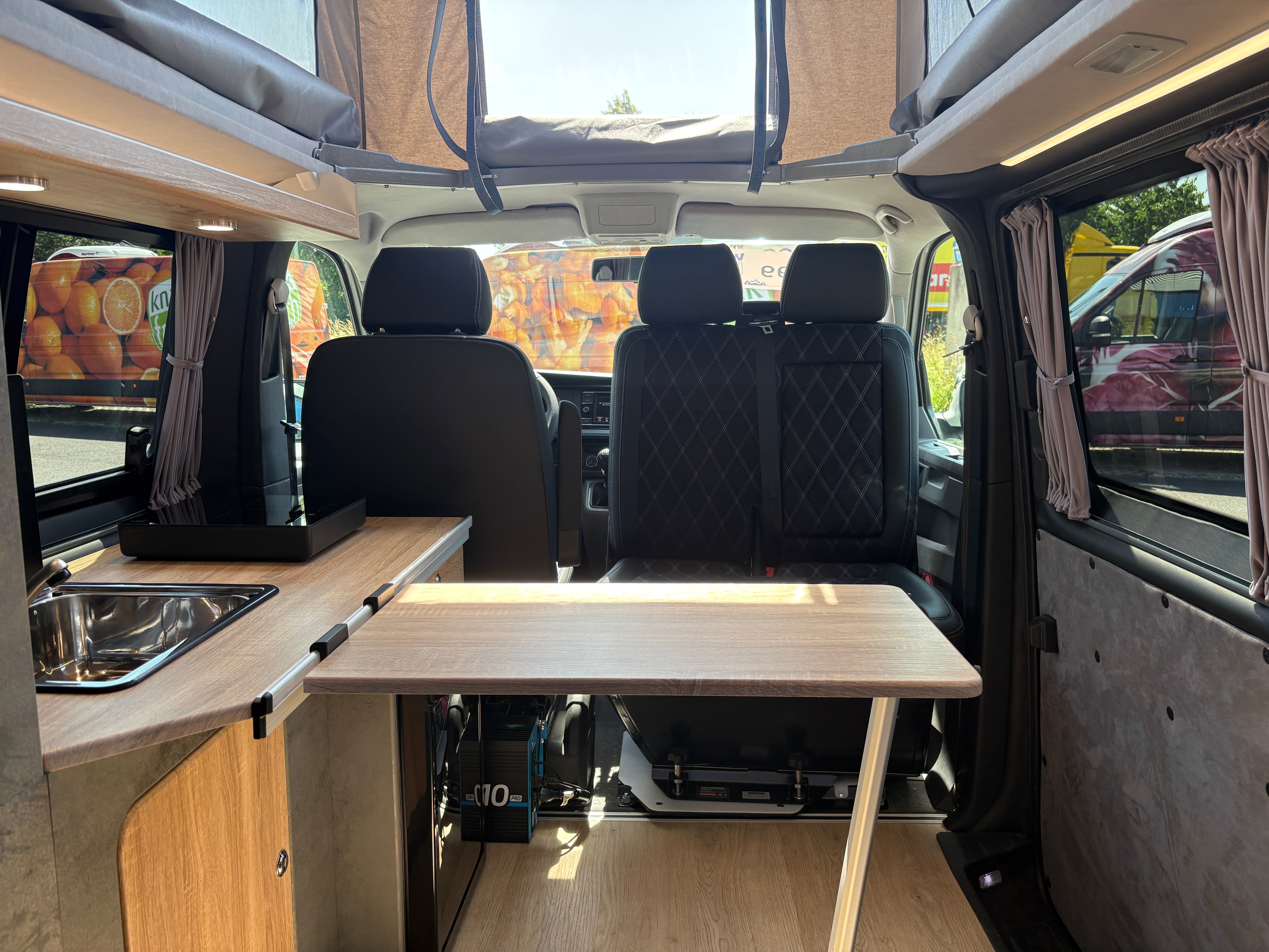 Volkswagen T6.1 Camper mit Aufstelldach, 2.0 TDI, 110 PS / 81KW | VW Bulli Wohnmobil Campervan Kastenwagen