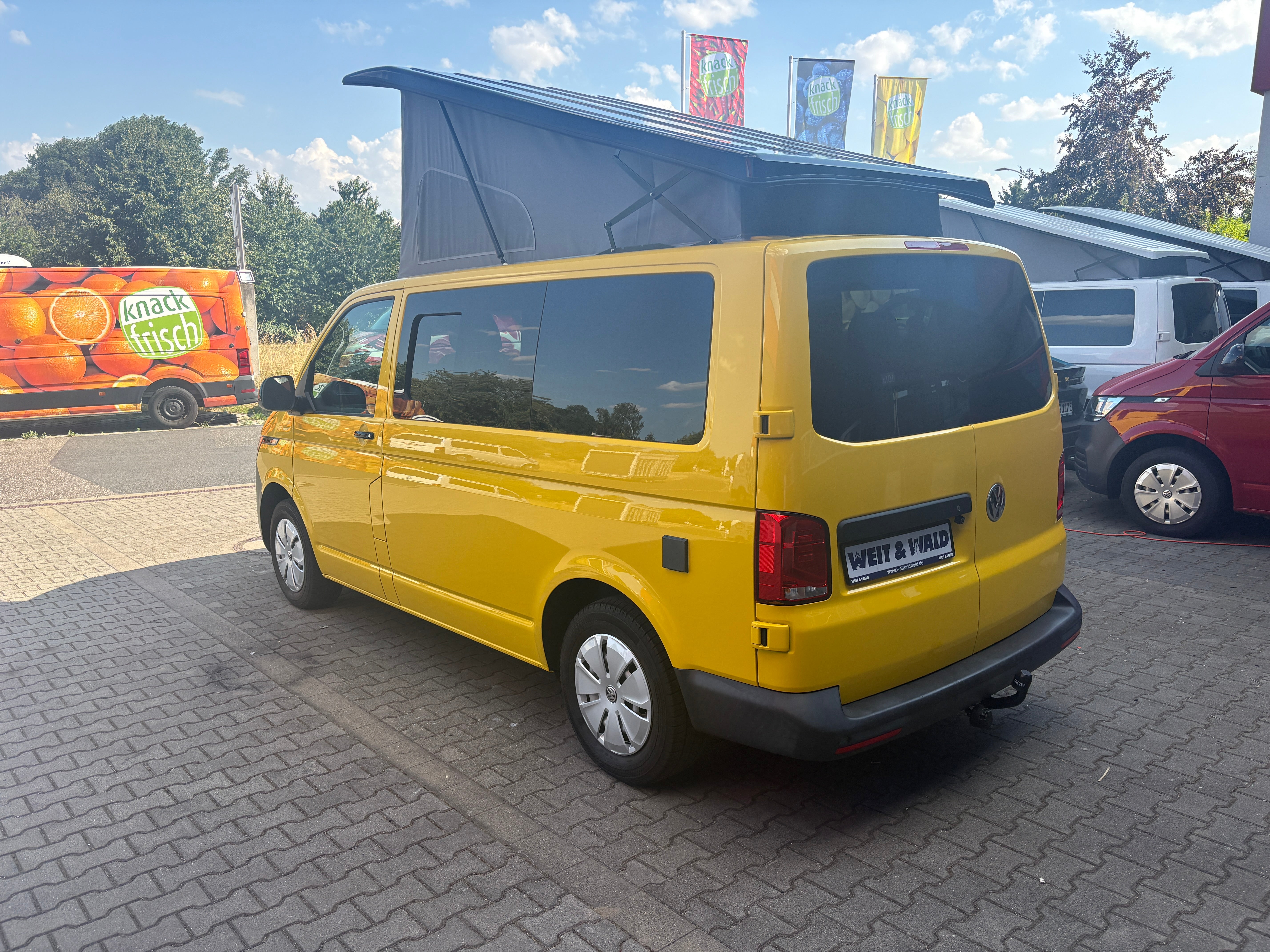 Volkswagen T6.1 Camper mit Aufstelldach, 2.0 TDI, 150 PS / 110KW, DSG | VW Bulli Wohnmobil Campervan Kastenwagen