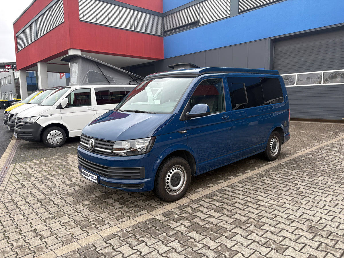 Volkswagen T6 Camper mit Aufstelldach, 2.0 TDI, 150 PS / 110KW, DSG | VW Bulli Wohnmobil Campervan Kastenwagen