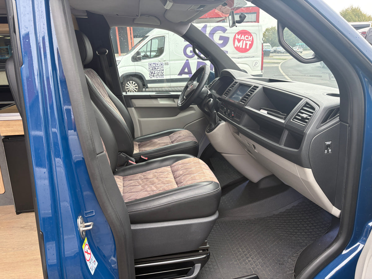 Volkswagen T6 Camper mit Aufstelldach, 2.0 TDI, 150 PS / 110KW, DSG | VW Bulli Wohnmobil Campervan Kastenwagen