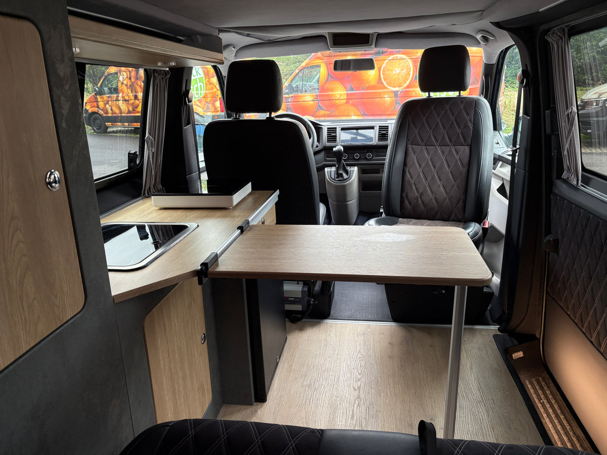 Volkswagen T6 Camper mit Aufstelldach, 2.0 TDI, 150 PS / 110KW, DSG | VW Bulli Wohnmobil Campervan Kastenwagen