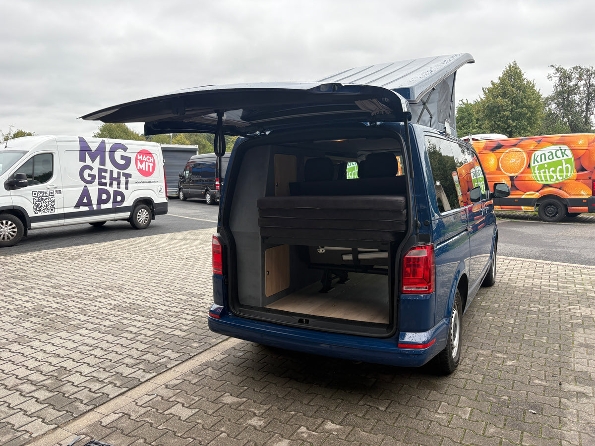 Volkswagen T6 Camper mit Aufstelldach, 2.0 TDI, 150 PS / 110KW, DSG | VW Bulli Wohnmobil Campervan Kastenwagen