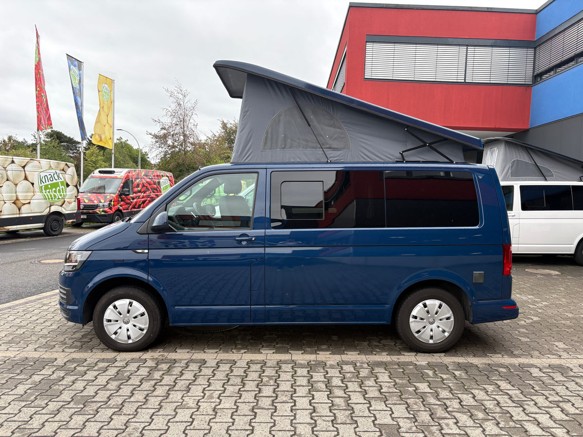 Volkswagen T6 Camper mit Aufstelldach, 2.0 TDI, 150 PS / 110KW, DSG | VW Bulli Wohnmobil Campervan Kastenwagen