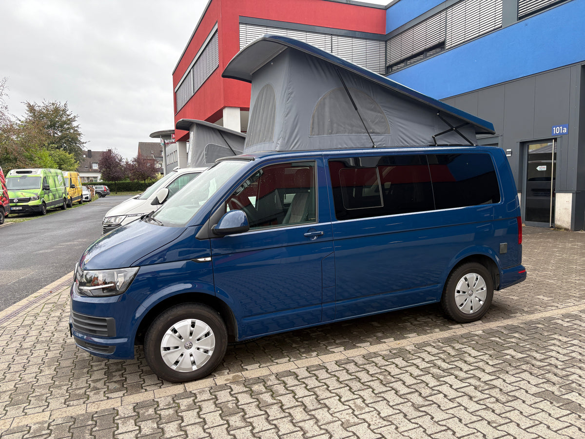 Volkswagen T6 Camper mit Aufstelldach, 2.0 TDI, 150 PS / 110KW, DSG | VW Bulli Wohnmobil Campervan Kastenwagen
