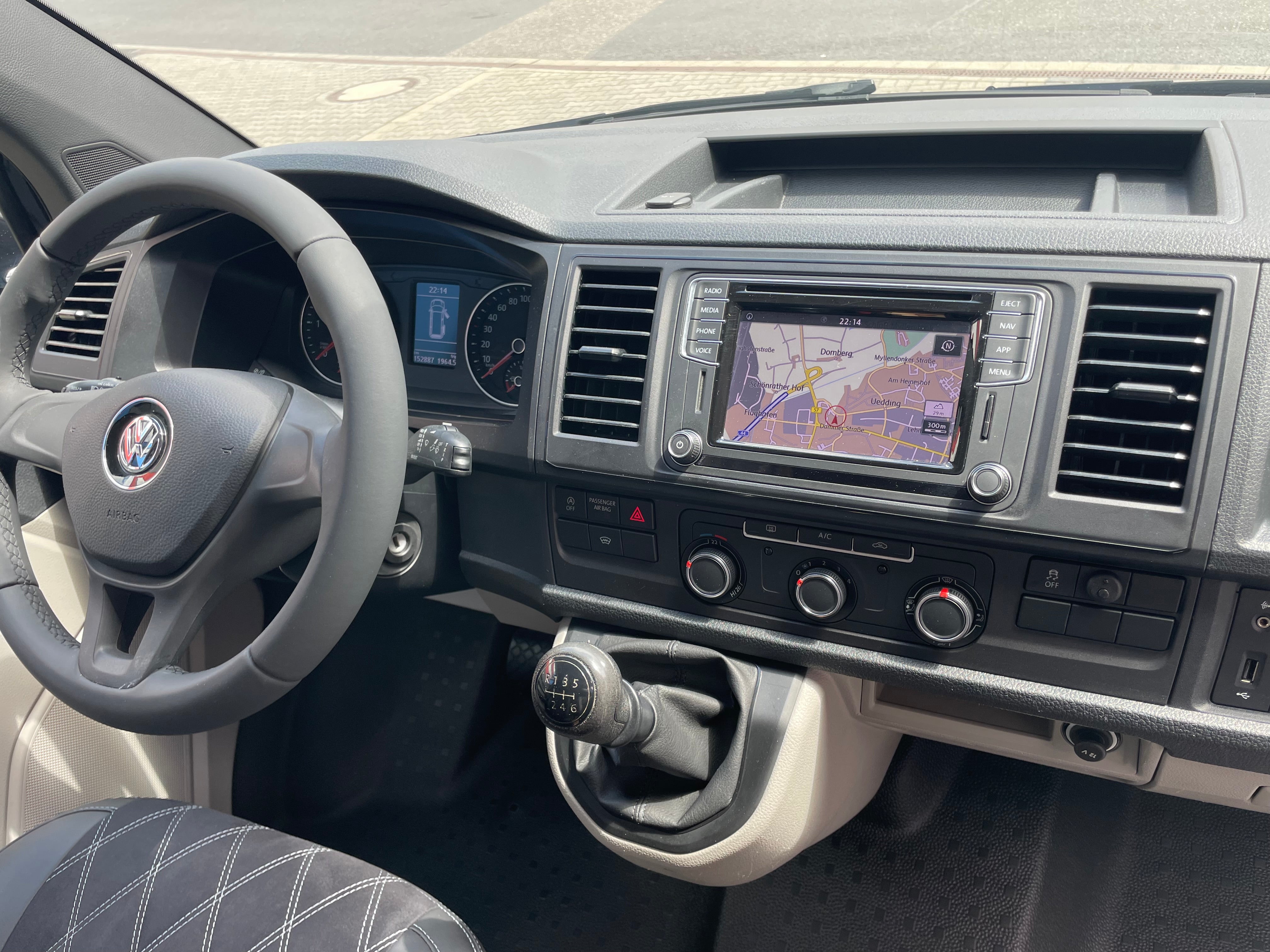 Volkswagen T6 4MOTION (Allrad) Camper 2.0 TDI 150PS unfallfrei | Wohnmobil mit Hubdach Schlafdach, PDC, Navi, Rückfahrkamera | Campervan Umbau 5 Sitzer