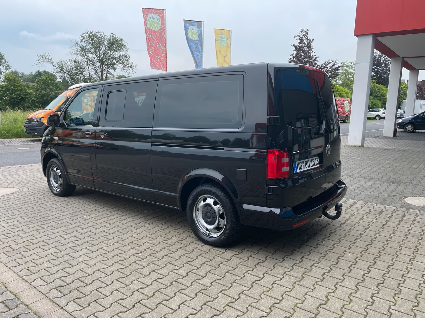 Volkswagen T6 Camper Lang DSG 2.0 TDI 204PS unfallfrei | Wohnmobil mit Original VW Standheizung, PDC, Navi, AHK | Campervan Umbau 5 Sitzer