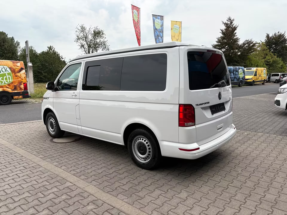 Volkswagen T6.1 Camper 2.0 TDI 150PS unfallfrei | Wohnmobil mit Hubdach Schlafdach, PDC, Rückfahrkamera | Campervan Umbau 5 Sitzer | VW