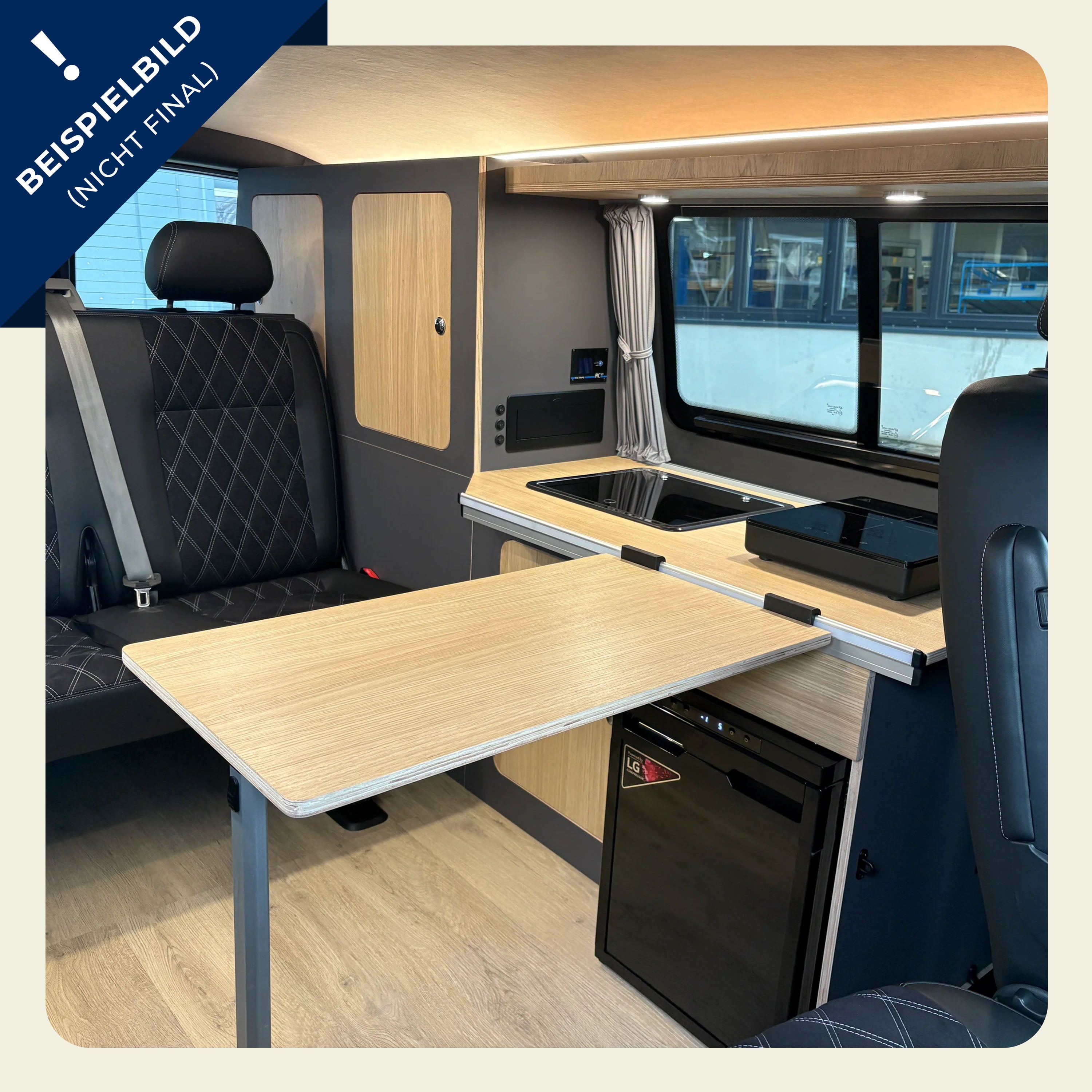 Volkswagen T6.1 Camper, Weiß | VW Bulli Wohnmobil im Umbau | KM-Stand: 130.000 km, EZ: 11.2022