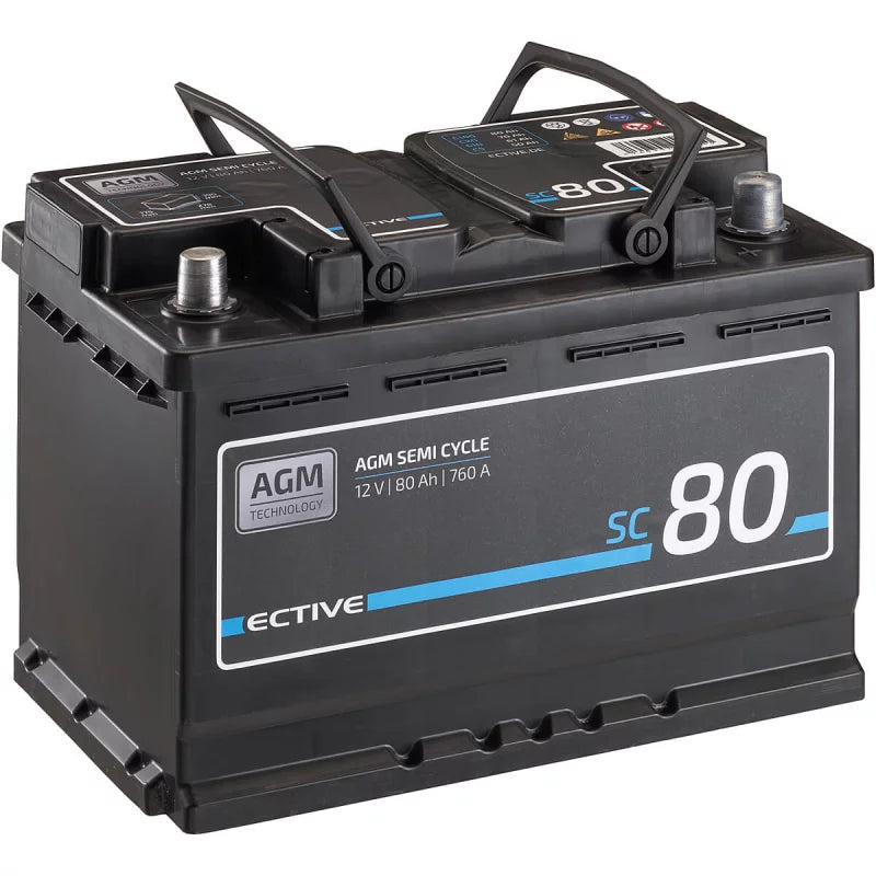 ECTIVE SC 80 AGM Semi Cycle Versorgungsbatterie 80 Ah | TN3770 - Image 2