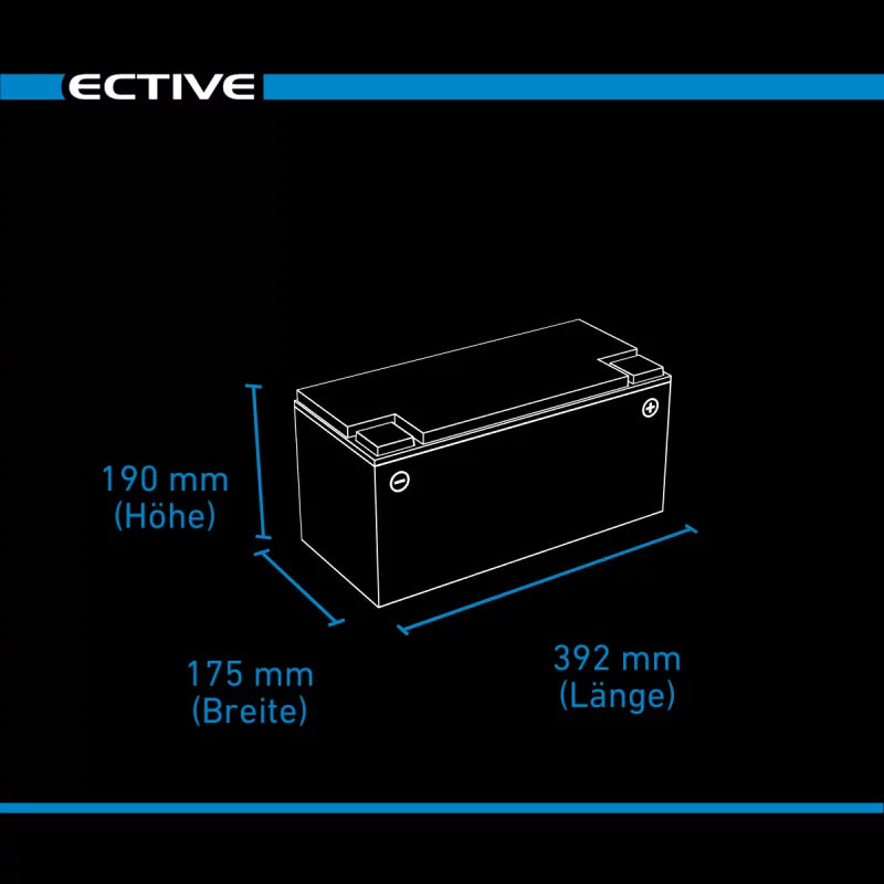 ECTIVE SC 120 AGM Semi Cycle Versorgungsbatterie 120 Ah | TN3773 - Image 4