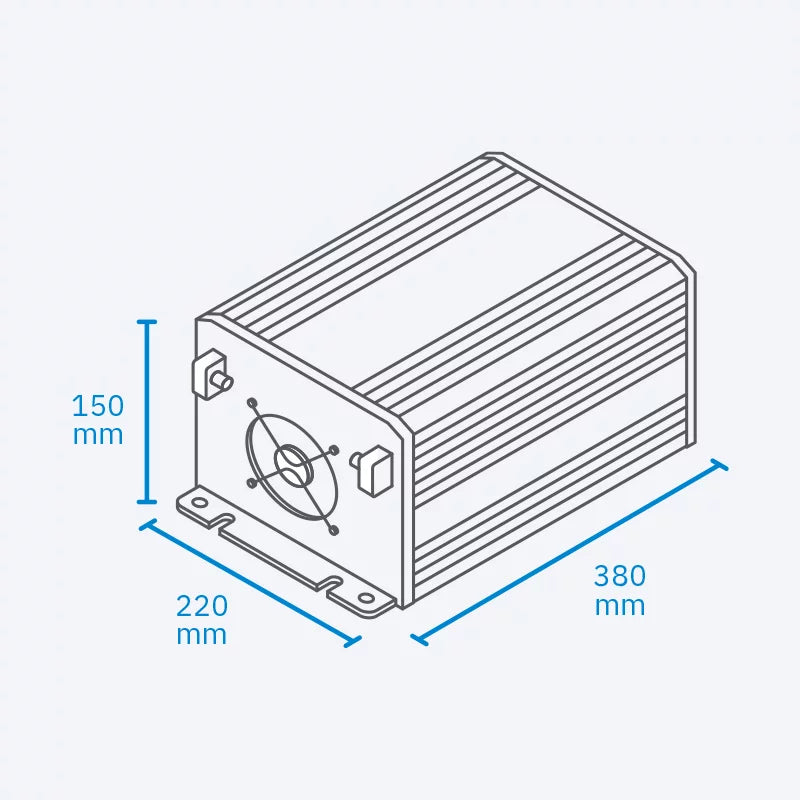 ECTIVE CSI 10 PRO 1000W/12V Sinus-Wechselrichter mit Netzvorrangschaltung | TN4958 - Image 13