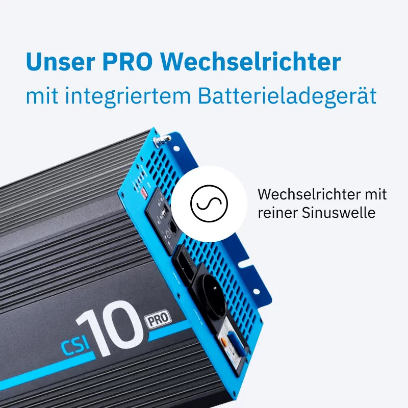 ECTIVE CSI 10 PRO 1000W/12V Sinus-Wechselrichter mit Netzvorrangschaltung | TN4958 - Image 2