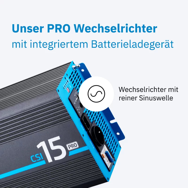 ECTIVE CSI 15 PRO 1500W/12V Sinus-Wechselrichter mit Netzvorrangschaltung | TN4960 - Image 2