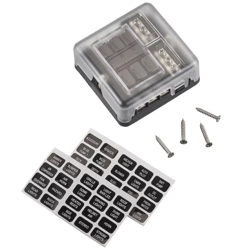 ECTIVE KFZ-Flachsicherungshalter 6-fach mit LED-Indikator - TN5194 - Image 2