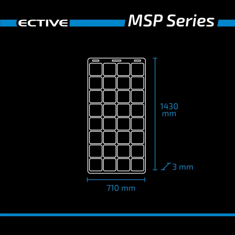 ECTIVE MSP 180 Flex – flexibles Solarmodul monokristallin 180 W | TN5314 - Image 7
