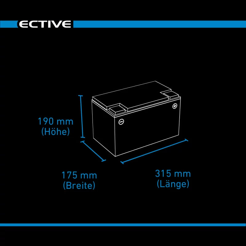 ECTIVE DC 95 GEL Versorgungsbatterie 95AH | TN6960 - Image 4