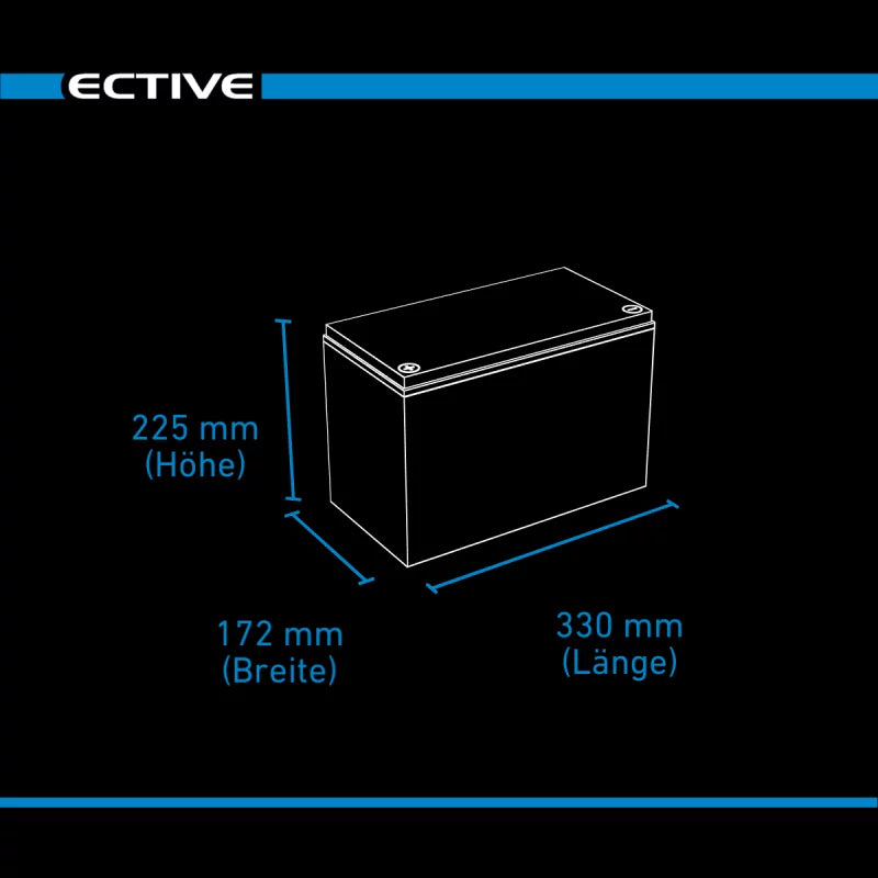 ECTIVE DC 120L GEL Versorgungsbatterie 120AH | TN6963 - Image 4