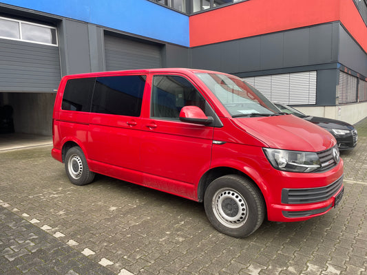 Volkswagen T6 Camper 2.0 TDI 102PS unfallfrei | Wohnmobil mit PDC, Navi, Rückfahrkamera | Campervan Umbau 4 Sitzer Leder
