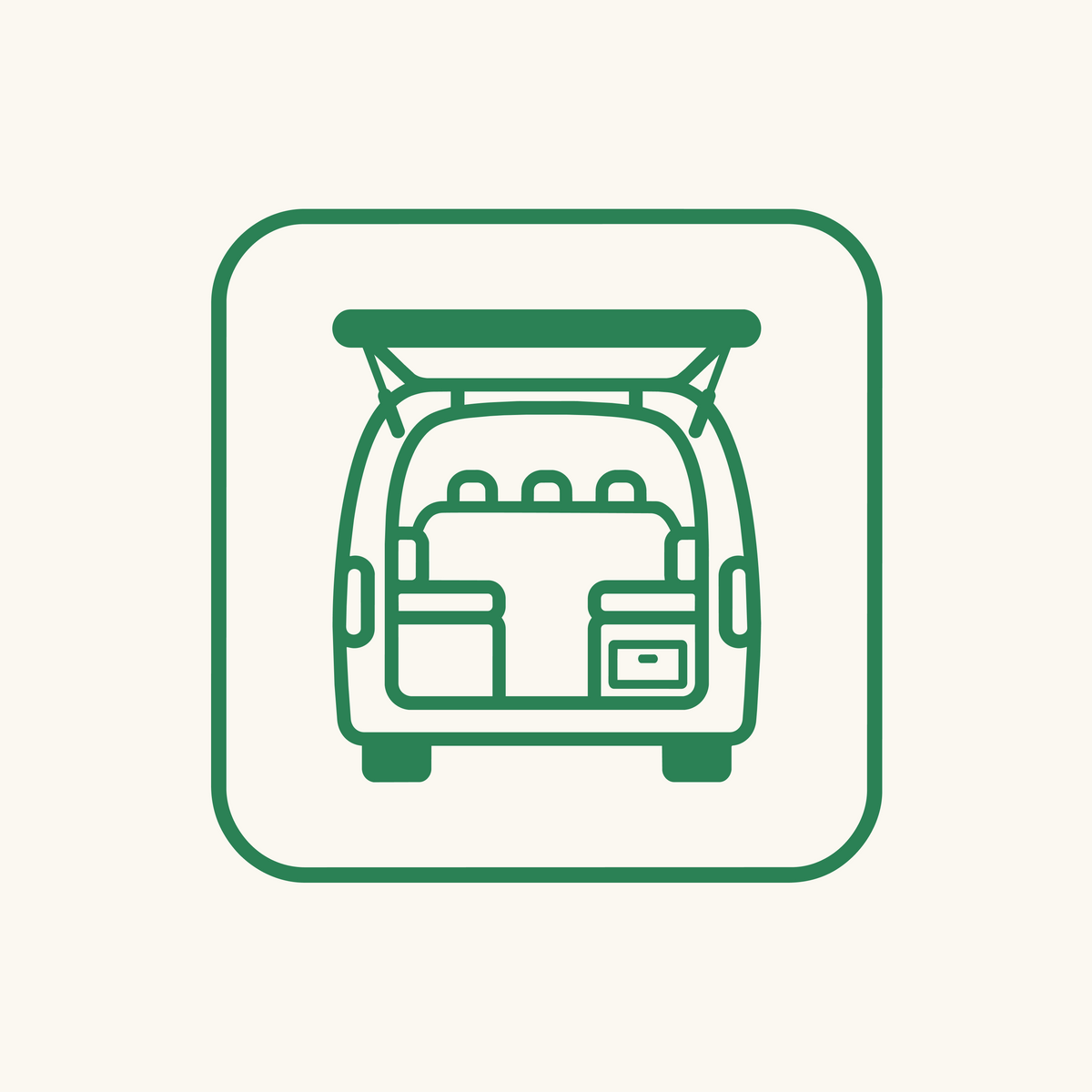 VanLab Camping-Kit für Kia PV5 Passenger: herausnehmbare Campingbox mit Sitzgruppe, Bett & Küchenmodul, Einbau in Mönchengladbach
