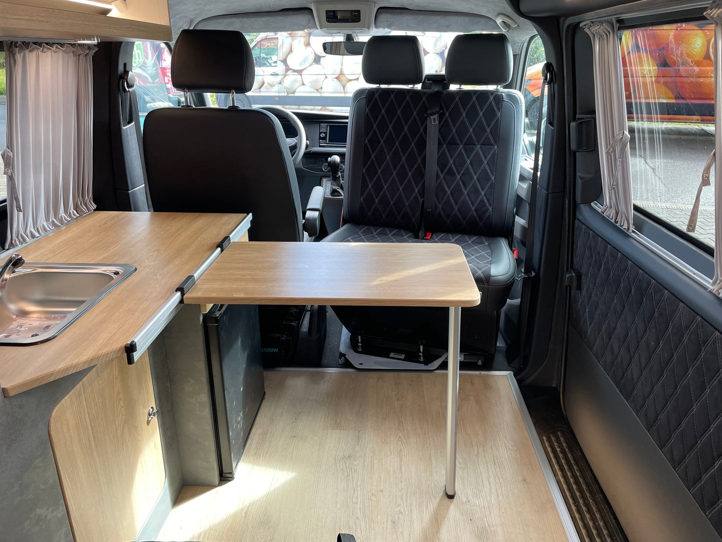 Volkswagen T6.1 Lang Camper 2.0 TDI 150PS Automatik DSG unfallfrei | Wohnmobil mit Standheizung, PDC, Navi | nur 100.000km | Campervan Umbau 5 Sitzer