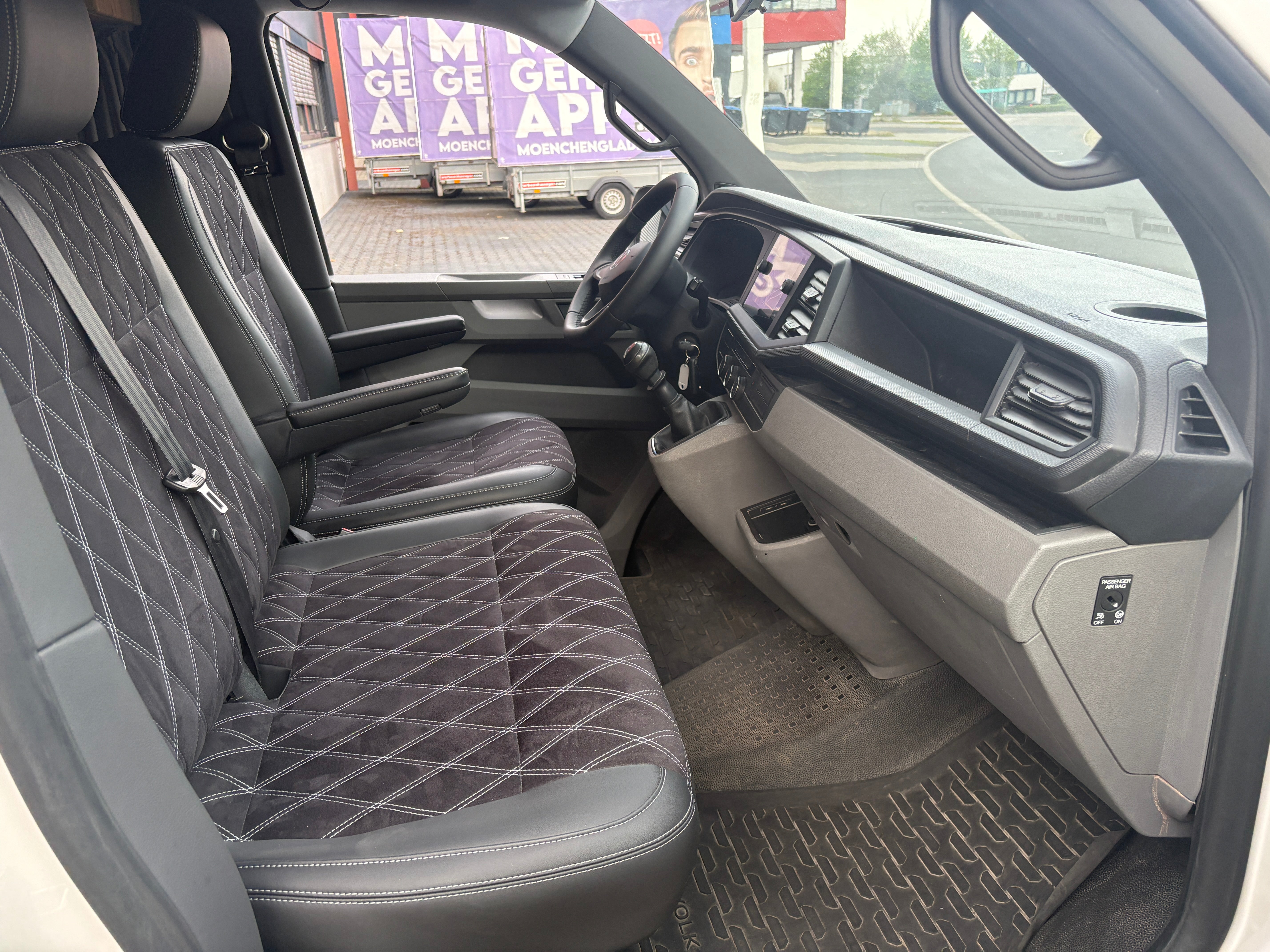 Volkswagen T6.1 Camper mit Schlafdach 2.0 TDI, 110 PS, Weiß | VW Bulli Wohmobil Campervan | KM-Stand: 80.000 km, EZ: 05.2021, Foto 12 | Weit & Wald Mönchengladbach