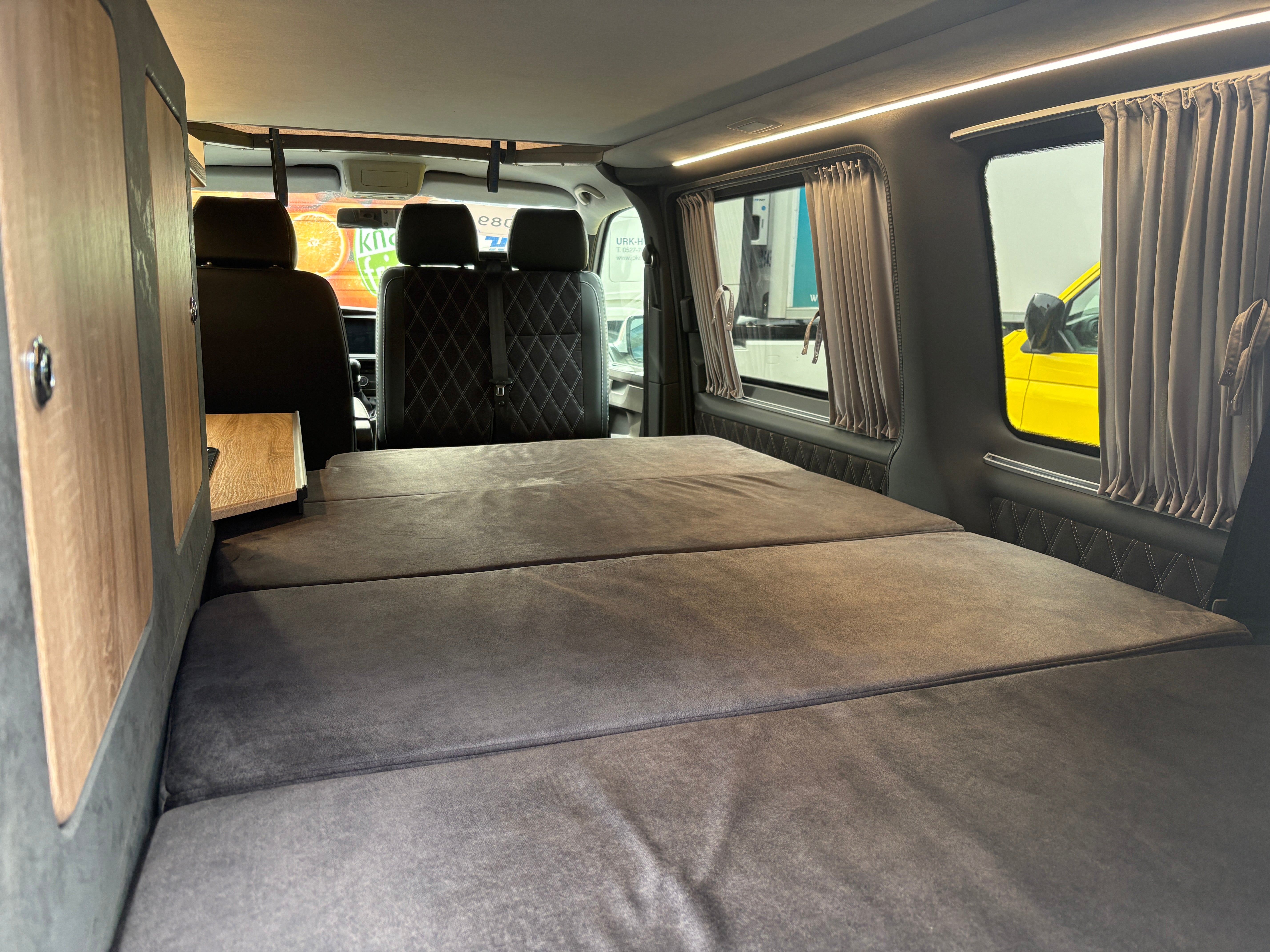 Volkswagen T6.1 Camper mit Schlafdach 2.0 TDI, 110 PS, Weiß | VW Bulli Wohmobil Campervan | KM-Stand: 80.000 km, EZ: 05.2021, Foto 24 | Weit & Wald Mönchengladbach