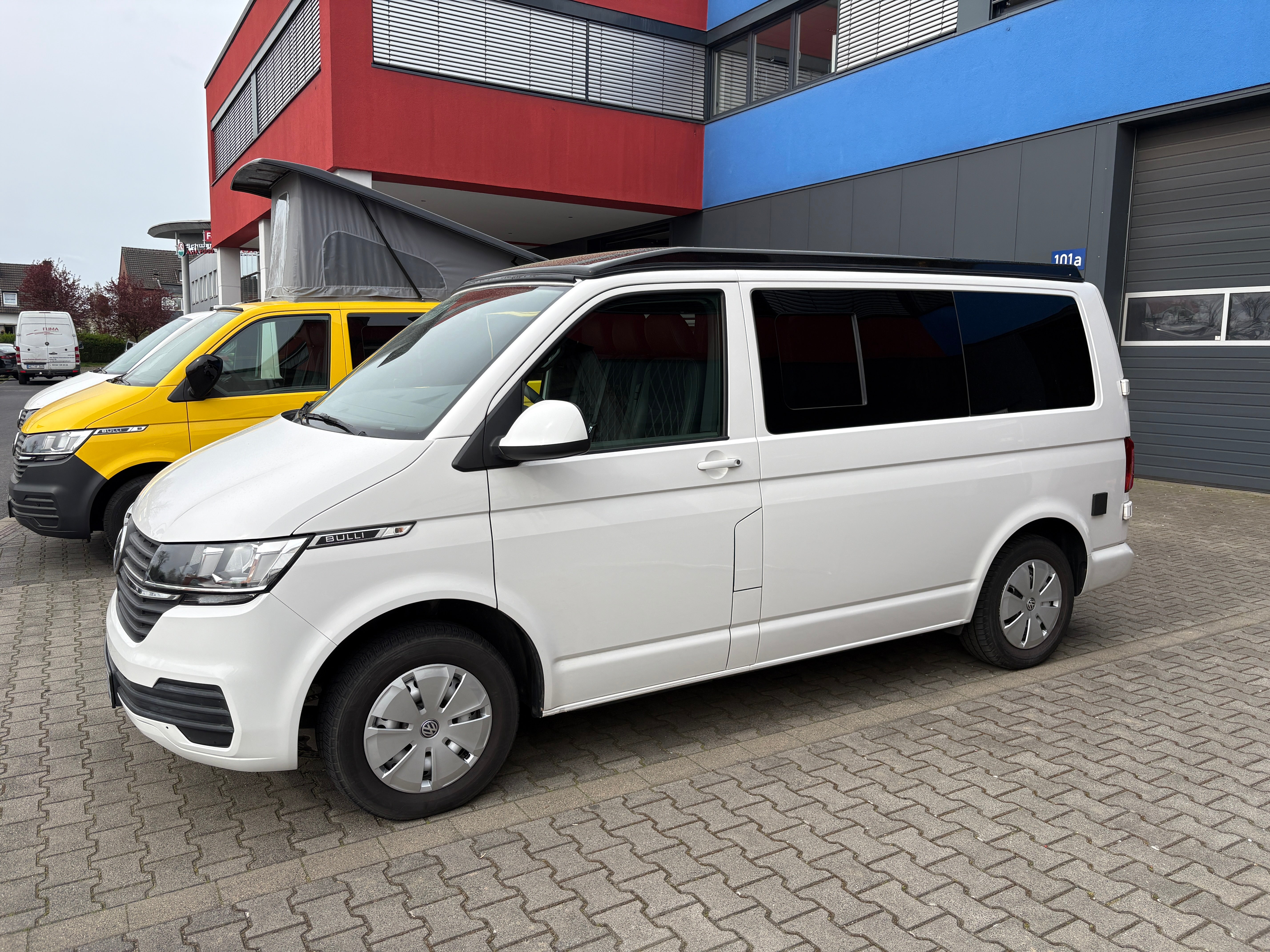 Volkswagen T6.1 Camper mit Schlafdach 2.0 TDI, 110 PS, Weiß | VW Bulli Wohmobil Campervan | KM-Stand: 80.000 km, EZ: 05.2021, Foto 27 | Weit & Wald Mönchengladbach