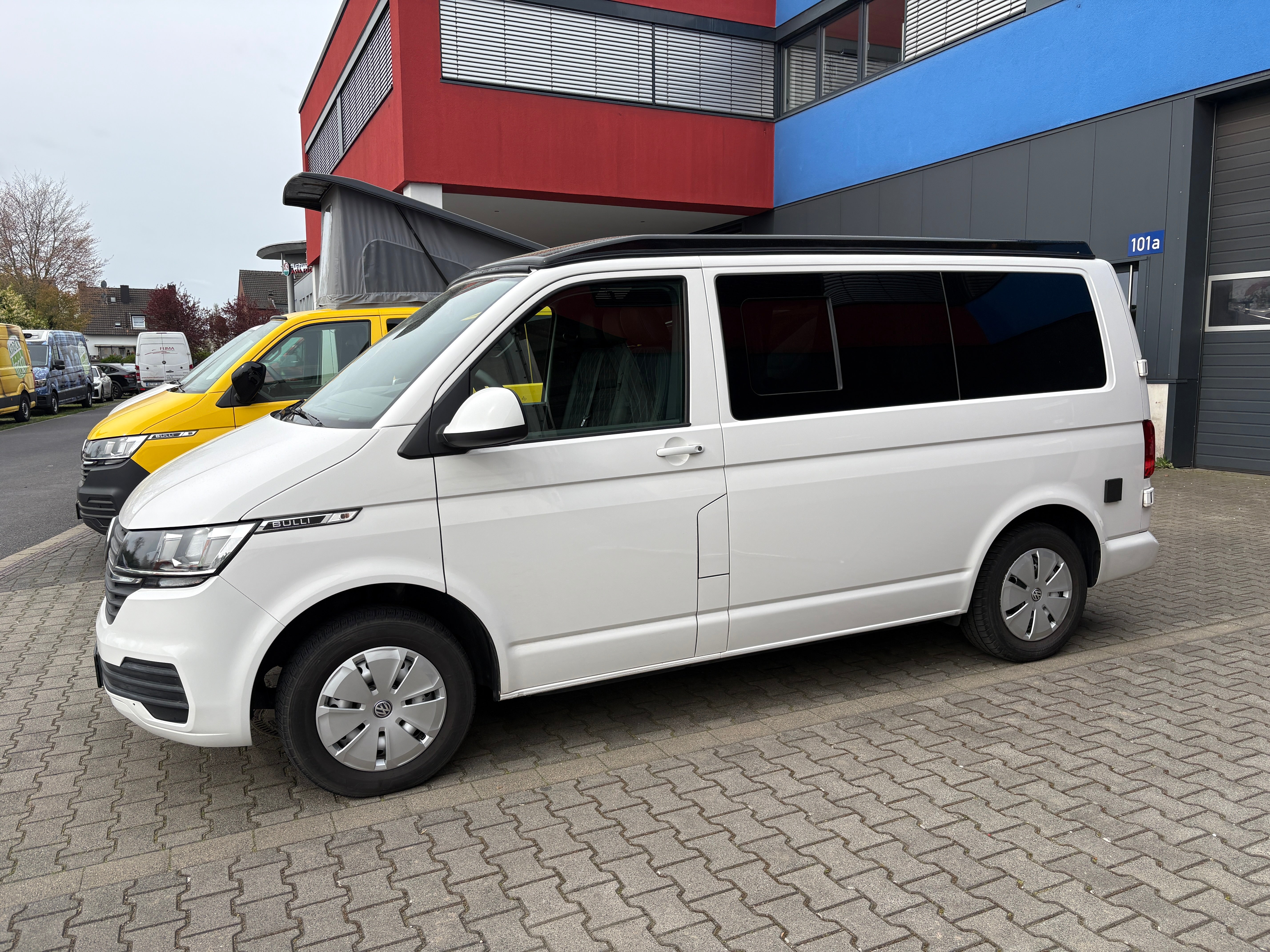 Volkswagen T6.1 Camper mit Schlafdach 2.0 TDI, 110 PS, Weiß | VW Bulli Wohmobil Campervan | KM-Stand: 80.000 km, EZ: 05.2021, Foto 28 | Weit & Wald Mönchengladbach