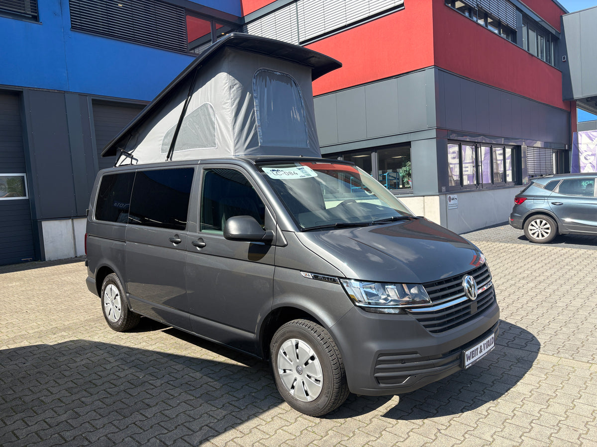 Volkswagen T6.1 Camper mit Aufstelldach, 2.0 TDI, 150 PS / 110KW, DSG | VW Bulli Wohnmobil Campervan Kastenwagen