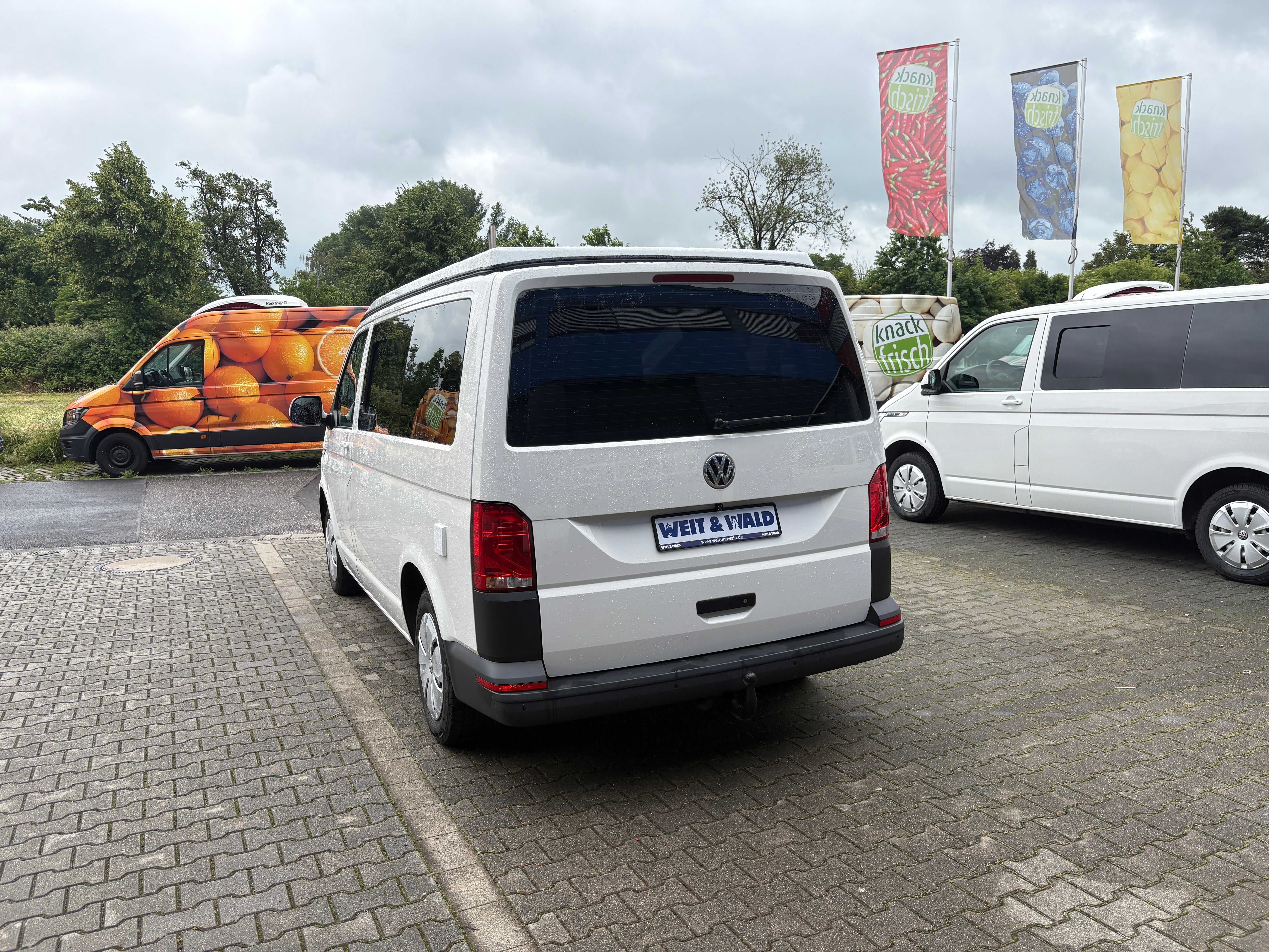 Volkswagen T6.1 Camper mit Aufstelldach, 2.0 TDI, 150 PS / 110KW, Schalter - 6 Gang | VW Bulli Wohnmobil Campervan Kastenwagen