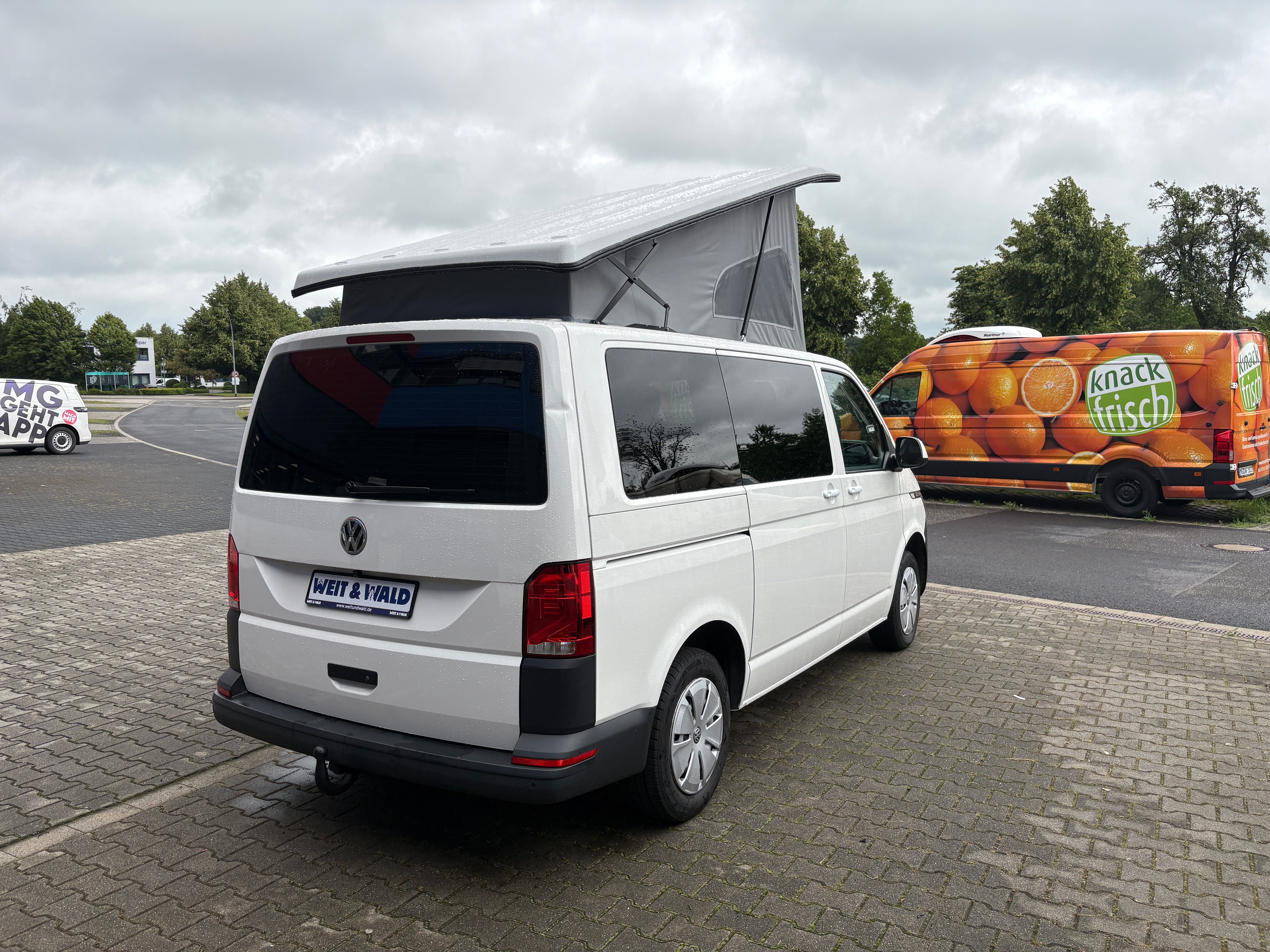 Volkswagen T6.1 Camper mit Aufstelldach, 2.0 TDI, 150 PS / 110KW, Schalter - 6 Gang | VW Bulli Wohnmobil Campervan Kastenwagen