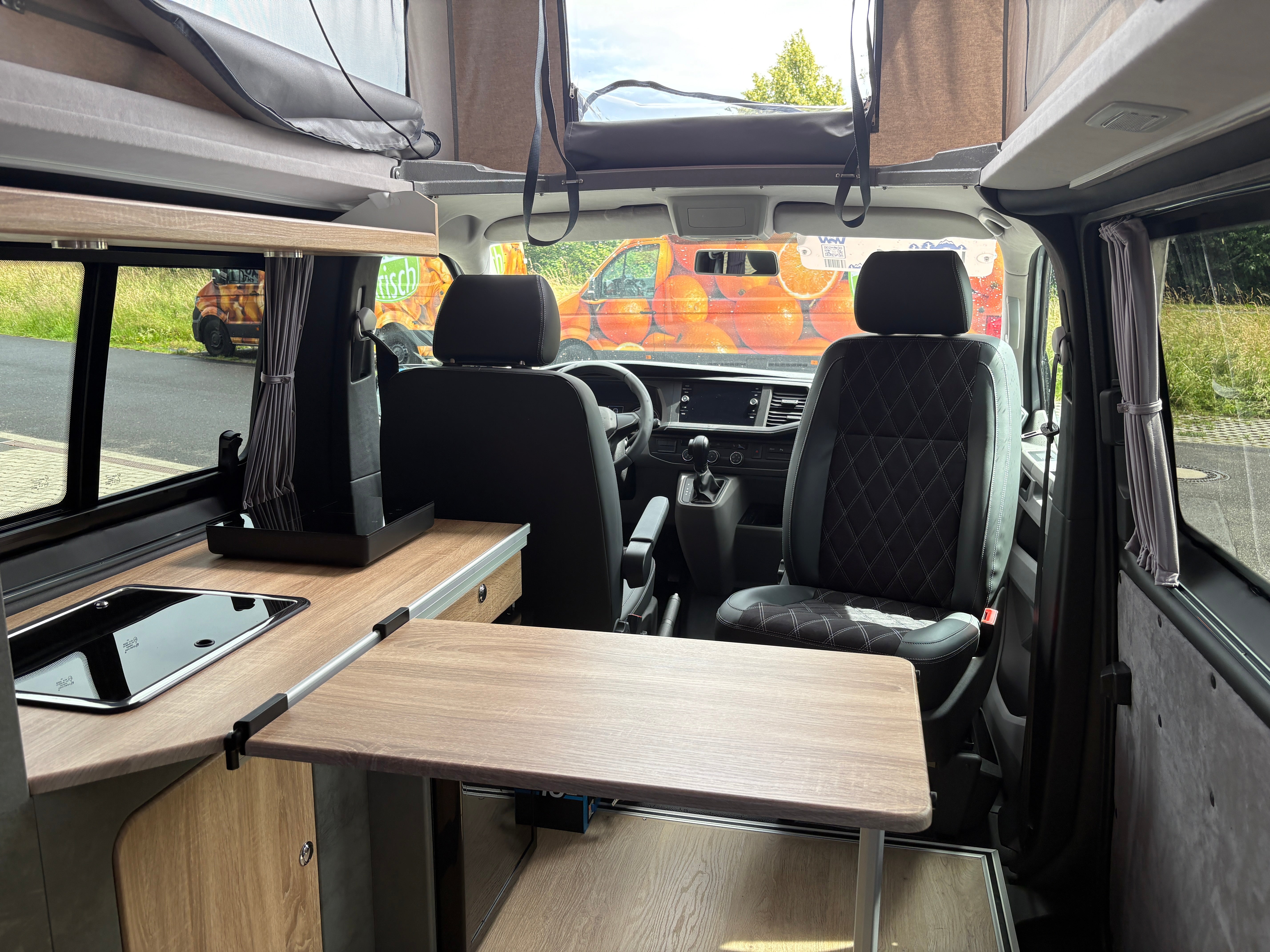 Volkswagen T6.1 Camper mit Aufstelldach, 2.0 TDI, 150 PS / 110KW, DSG | VW Bulli Wohnmobil Campervan Kastenwagen