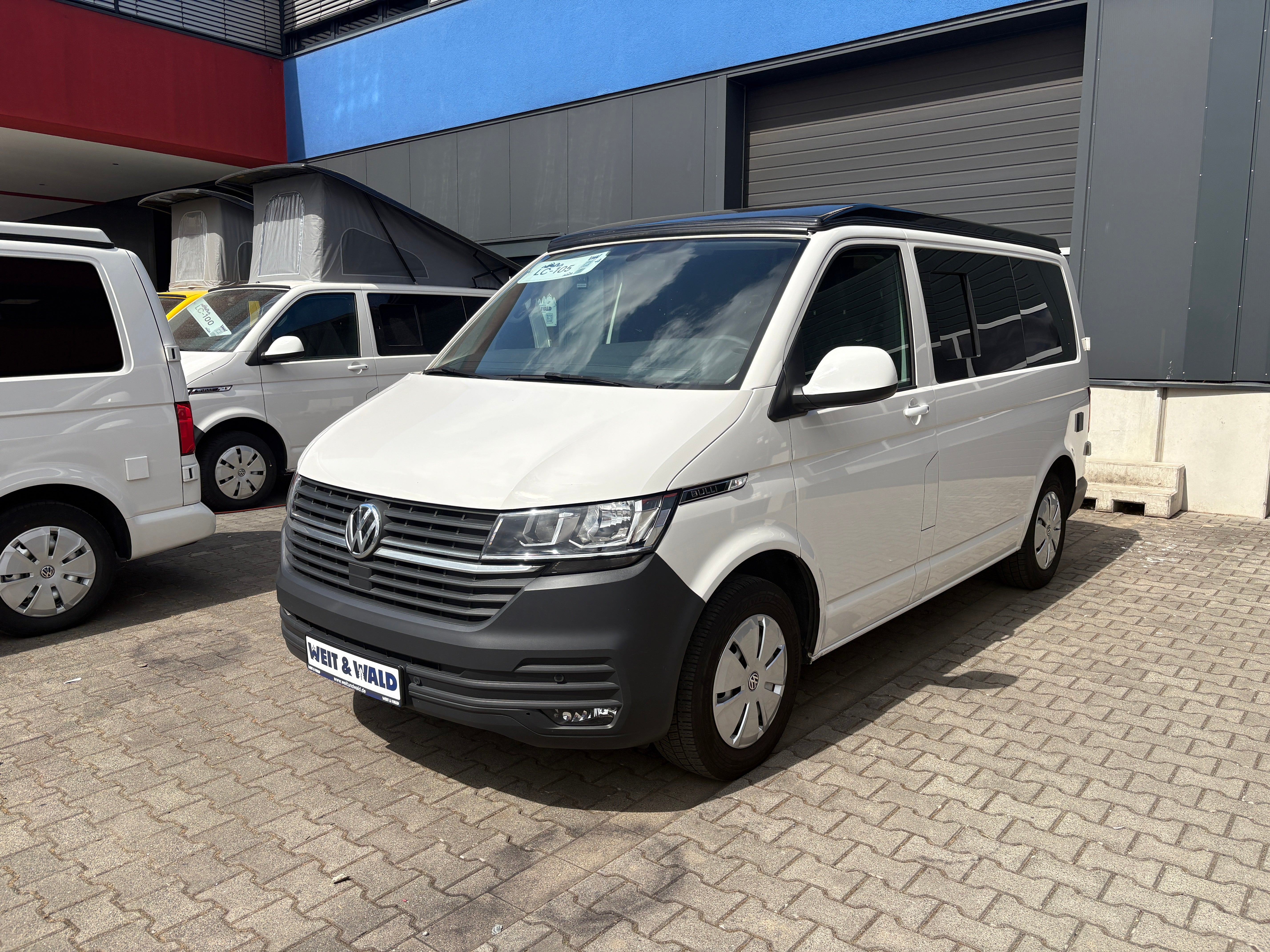 Volkswagen T6.1 Camper mit Aufstelldach, 2.0 TDI, 110 PS / 81KW | VW Bulli Wohnmobil Campervan Kastenwagen