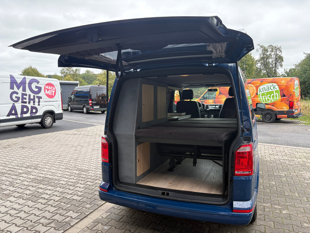 Volkswagen T6 Camper mit Aufstelldach, 2.0 TDI, 150 PS / 110KW, DSG | VW Bulli Wohnmobil Campervan Kastenwagen