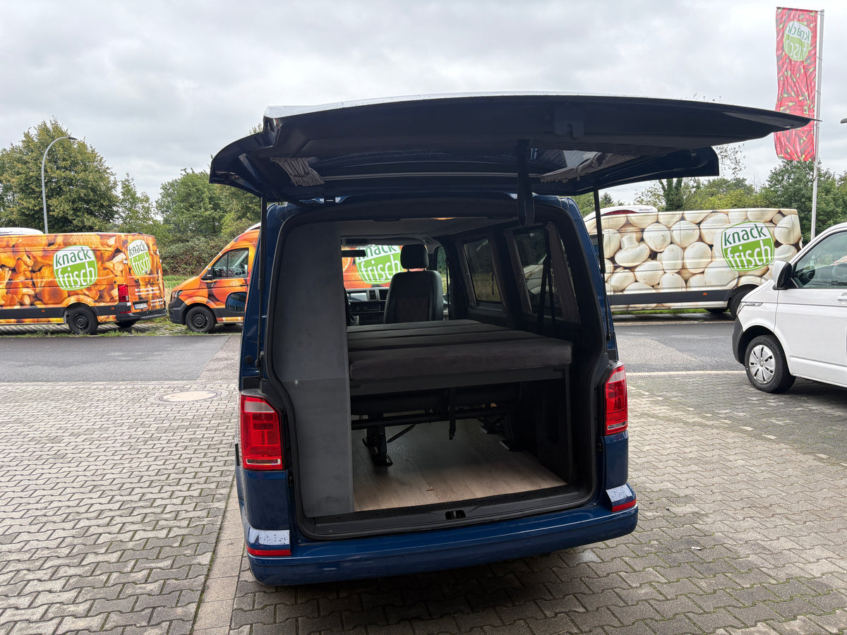 Volkswagen T6 Camper mit Aufstelldach, 2.0 TDI, 150 PS / 110KW, DSG | VW Bulli Wohnmobil Campervan Kastenwagen
