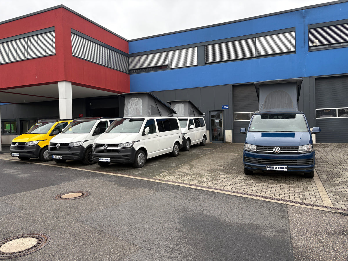 Volkswagen T6 Camper mit Aufstelldach, 2.0 TDI, 150 PS / 110KW, DSG | VW Bulli Wohnmobil Campervan Kastenwagen