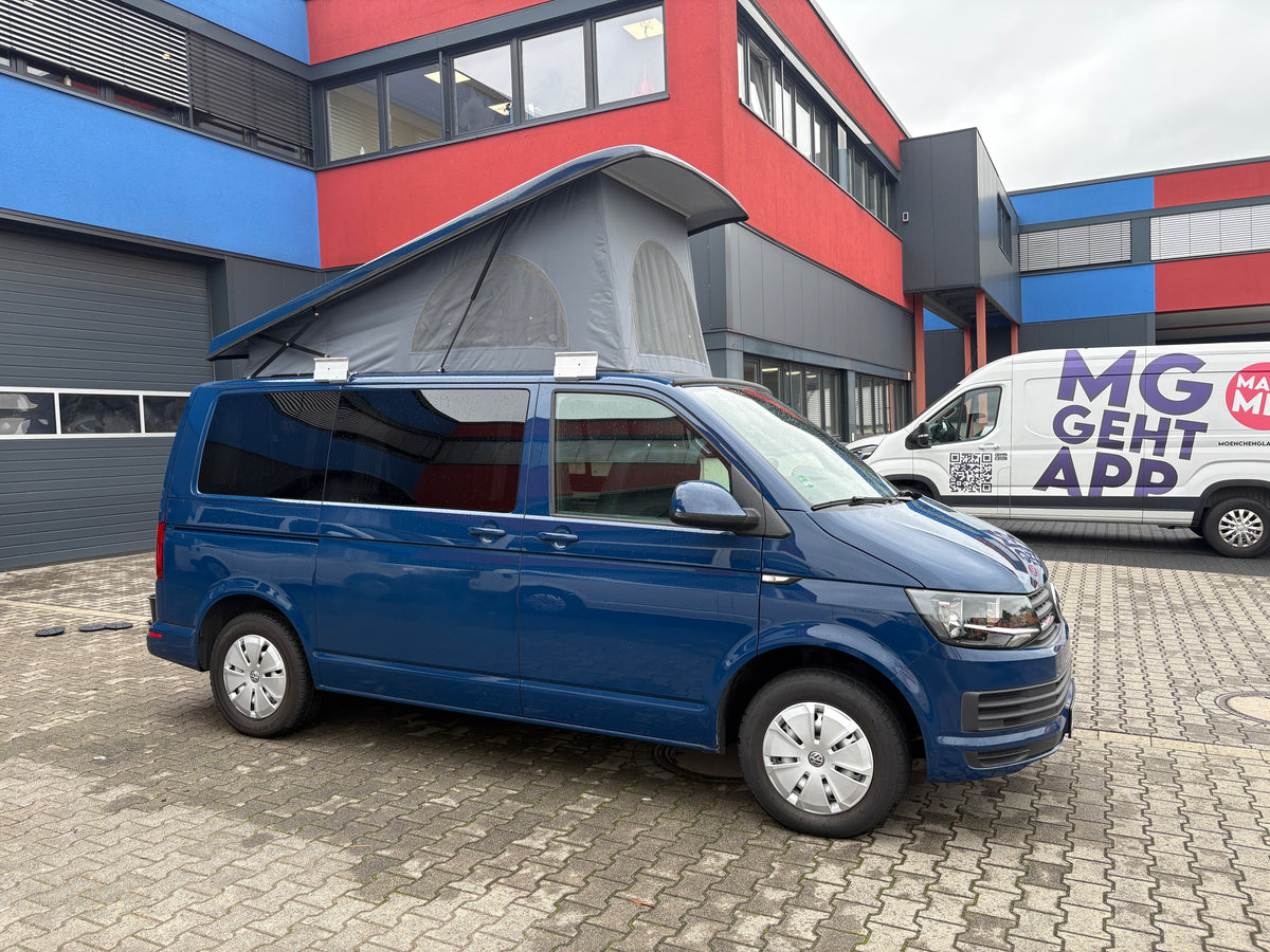 Volkswagen T6 Camper mit Aufstelldach, 2.0 TDI, 150 PS / 110KW, DSG | VW Bulli Wohnmobil Campervan Kastenwagen
