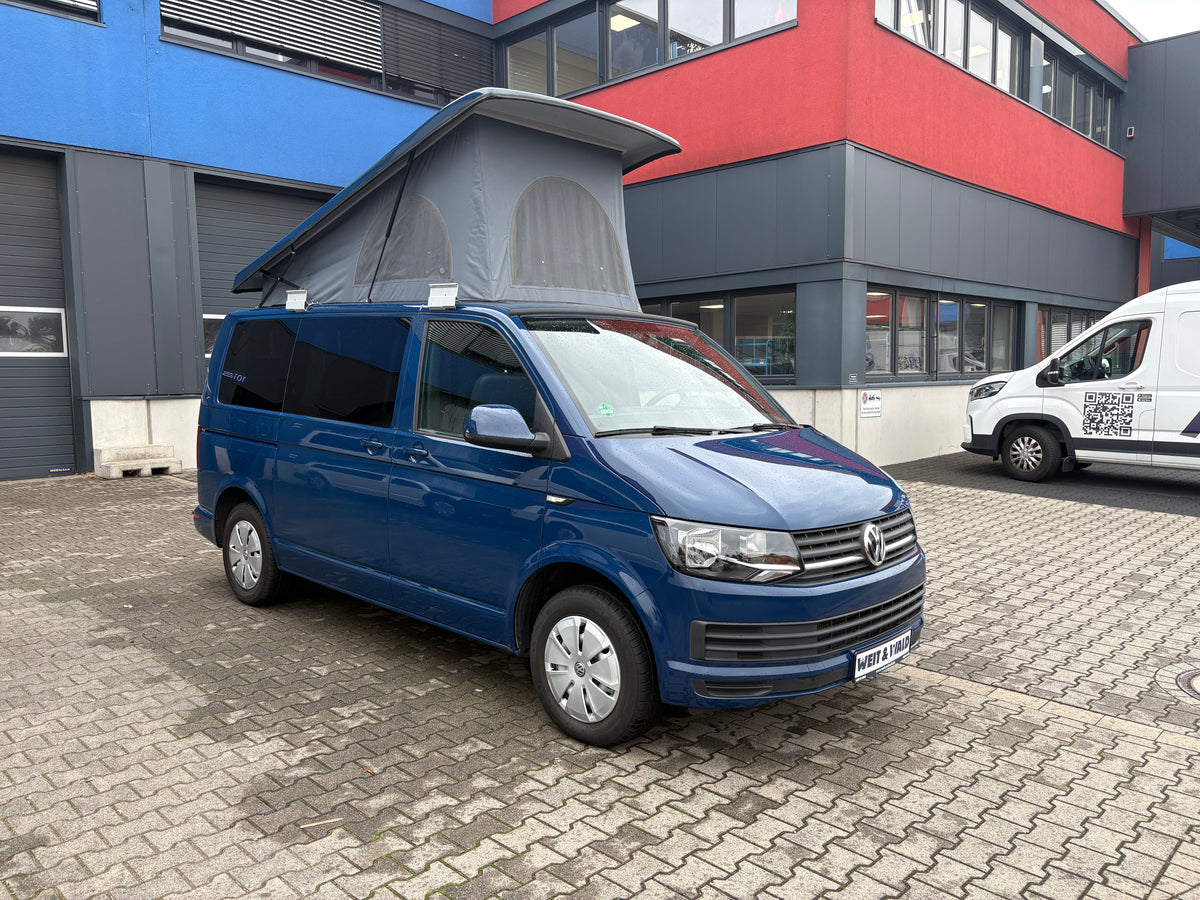 Volkswagen T6 Camper mit Aufstelldach, 2.0 TDI, 150 PS / 110KW, DSG | VW Bulli Wohnmobil Campervan Kastenwagen