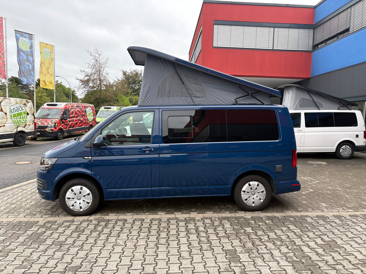 Volkswagen T6 Camper mit Aufstelldach, 2.0 TDI, 150 PS / 110KW, DSG | VW Bulli Wohnmobil Campervan Kastenwagen
