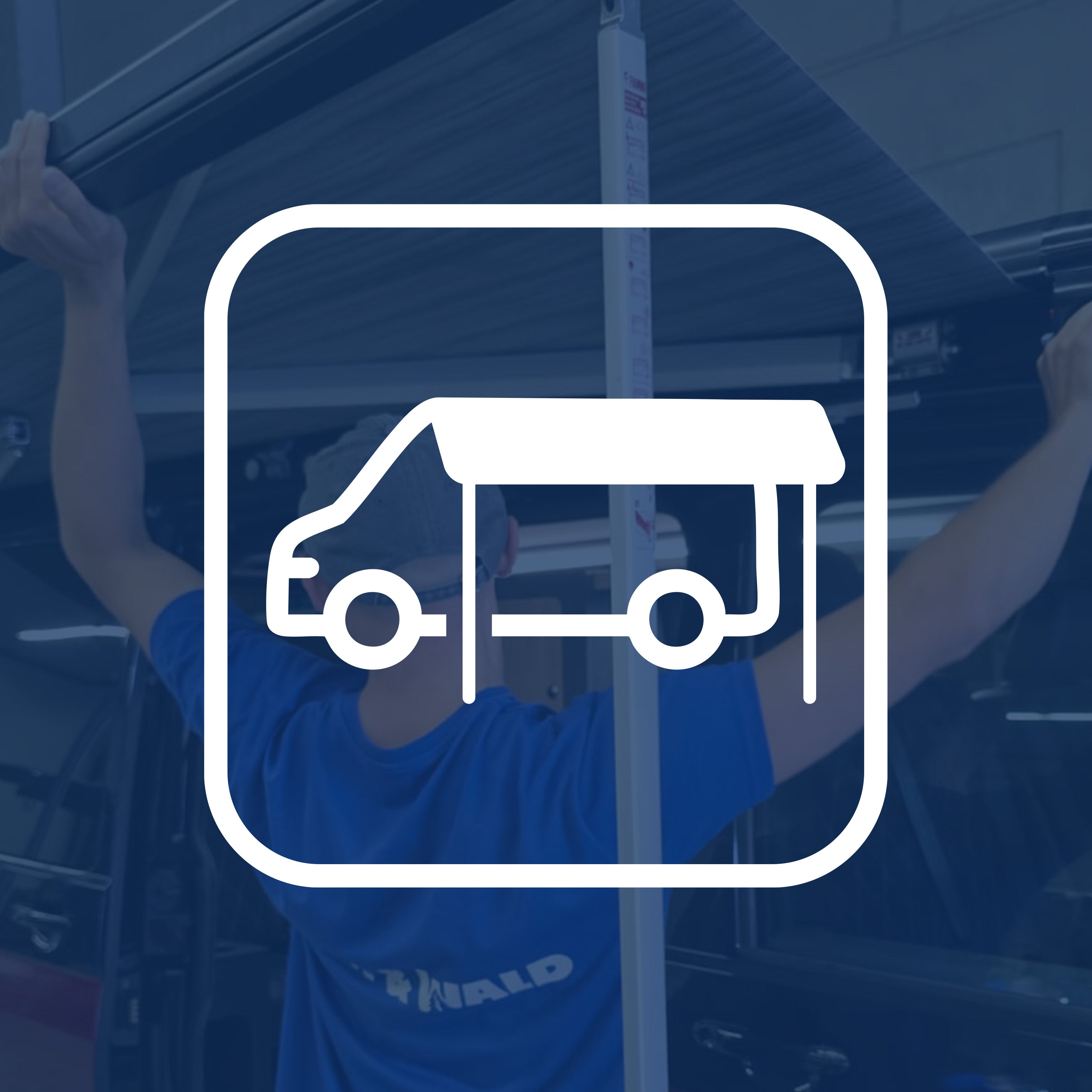 Markisen-Installation für VW T6 & T6.1