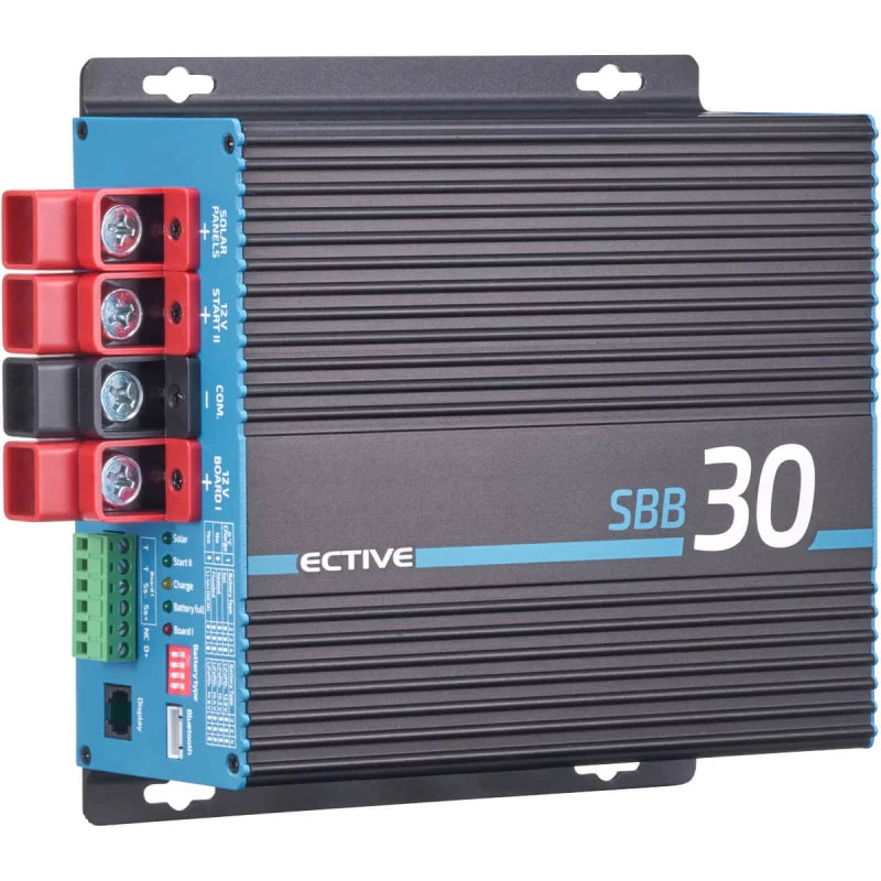 ECTIVE SBB 30 12V auf 12V Solar-Ladebooster mit integriertem Solarladeregler 30A, TN4546 - Image 1